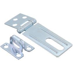 Ace Zinc 3-1/4 in. L Fixed Staple Safety Hasp 1 pk