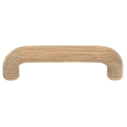 Laurey Au T-Bar Cabinet Pull 3 in. Unfinished Wood Natural 1 pk