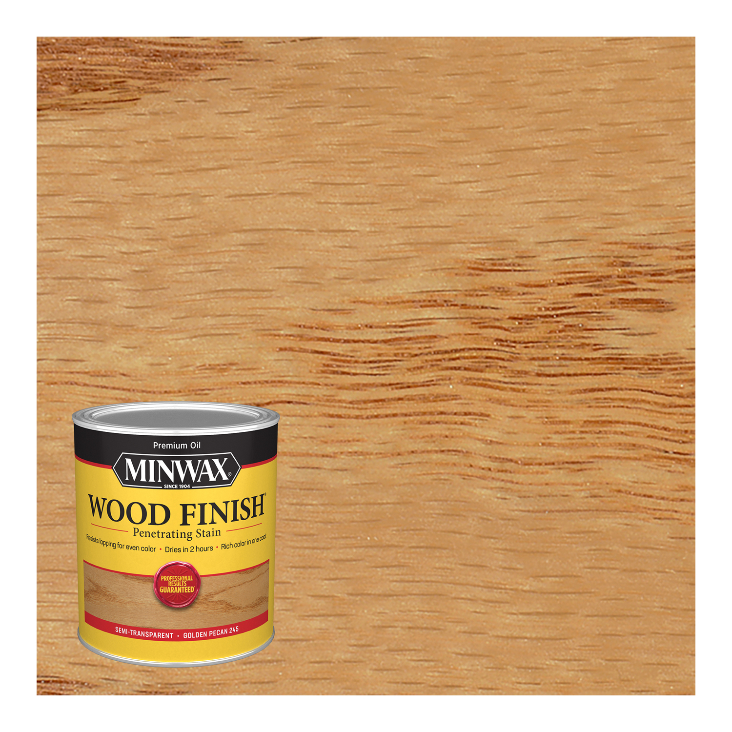 Minwax Wood Finish Semi-Transparent Golden Pecan Oil-Based Wood Stain 1 ...