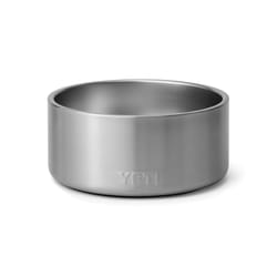 YETI Boomer Silver Stainless Steel 8 cups Pet Bowl For Dogs