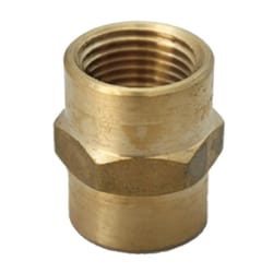 JMF Company 1/4 in. FPT X 1/8 in. D FPT Brass Reducing Coupling