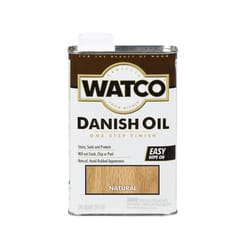 WATCO Transparent Natural Oil-Based Danish Oil 1 qt