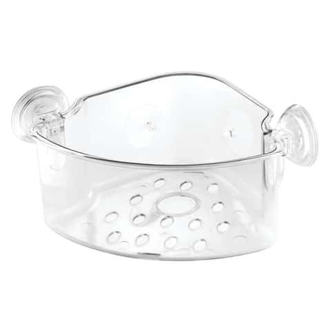 iDesign Gloss Clear Plastic Shower Caddy - Ace Hardware