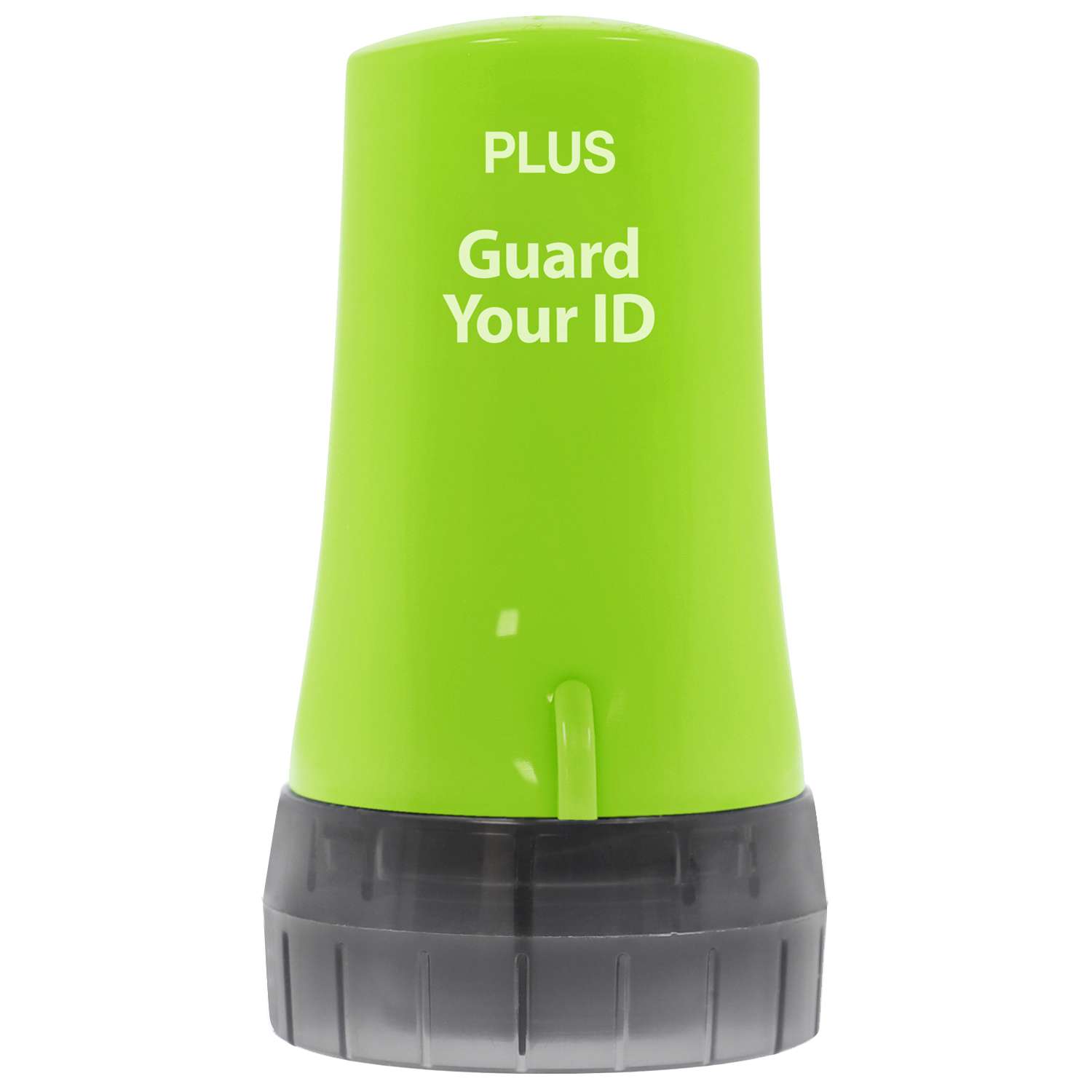 Plus Guard Your ID 2.69 in. H X 1.5 in. W Round Green Identity