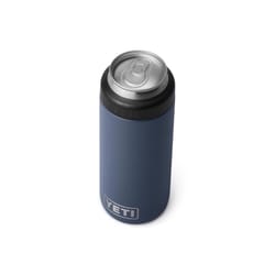 YETI Rambler 12 oz Navy BPA Free Colster Slim Can Insulator