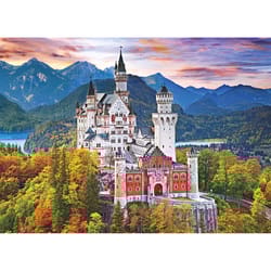 Eurographics Neuschwanstein Castle Germany Jigsaw Puzzle Multicolored 1000 pc