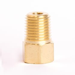 ATC 5/16 in. Flare 1/4 in. D Male Brass Inverted Flare Adapter
