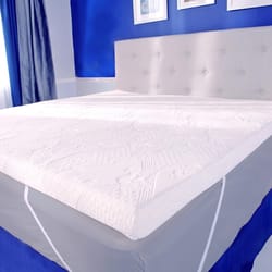 MyPillow Full White Polyester Mattress Cover