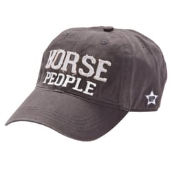 Pavilion We People Horse Baseball Cap Dark Gray One Size Fits All