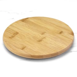 Totally Bamboo TB Home Brown 1 in. H X 10 in. D Bamboo Lazy Susan