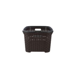 Superio Brand Brown Plastic Laundry Basket