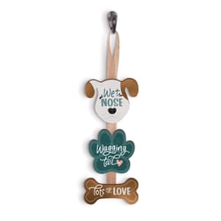 P Graham Dunn 11 in. H X 5 in. L Multicolored Wood String Sign