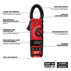 Milwaukee 752 °F Digital Clamp Meter 1 pk