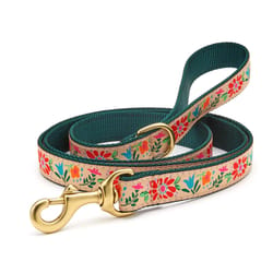 Up Country Multicolored Tapestry Floral Nylon Dog Leash