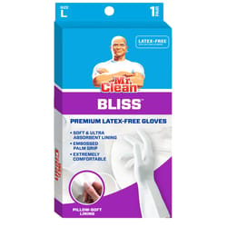 Mr. Clean Bliss Nitrile Cleaning Gloves L White 1 pair