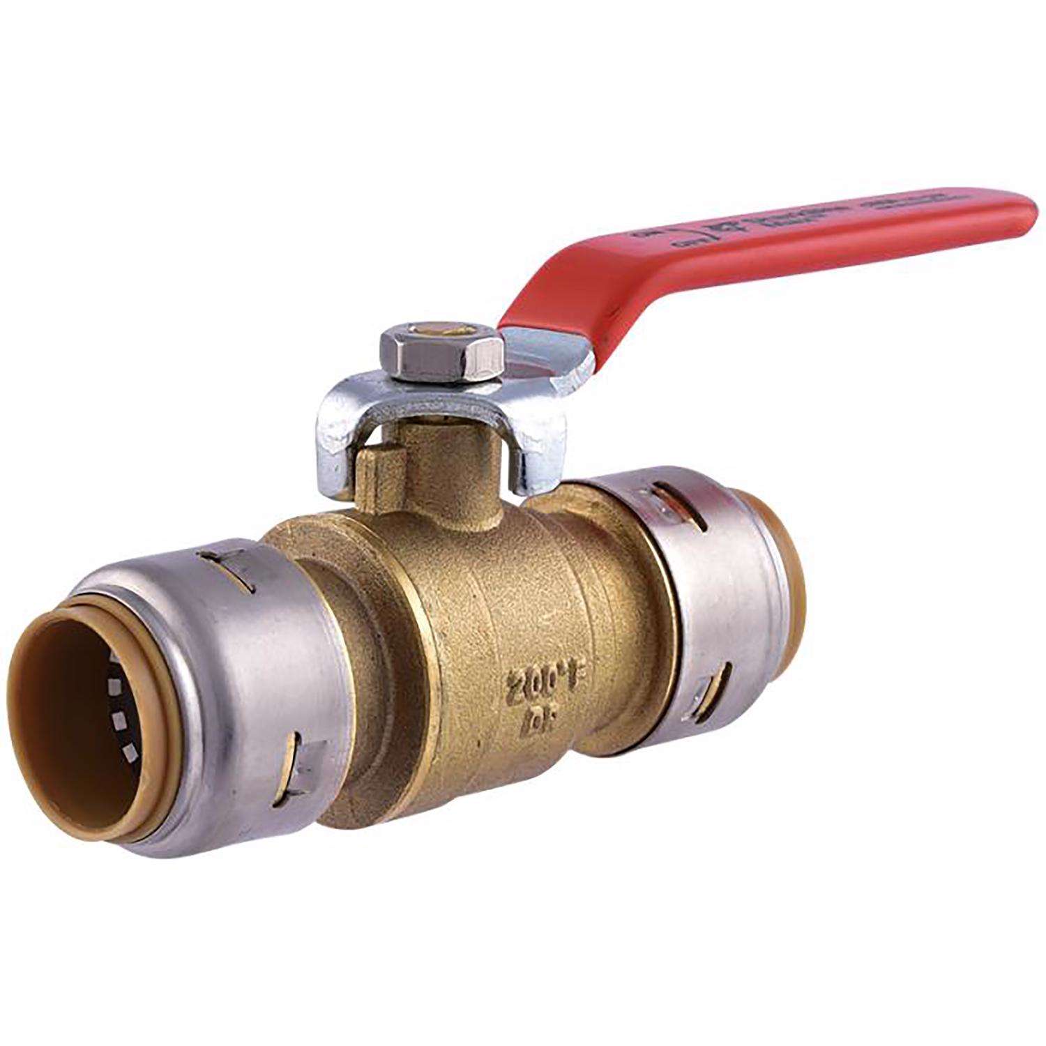 SharkBite 3/4 in. Brass Push Fit Ball Valve Ace Hardware