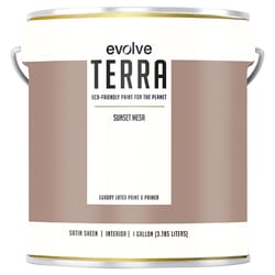 Evolve Terra Satin Sunset Mesa Paint and Primer Interior 1 gal