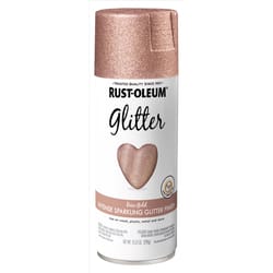 Rust-Oleum Specialty Glitter Rose Gold Spray Paint 10.25 oz