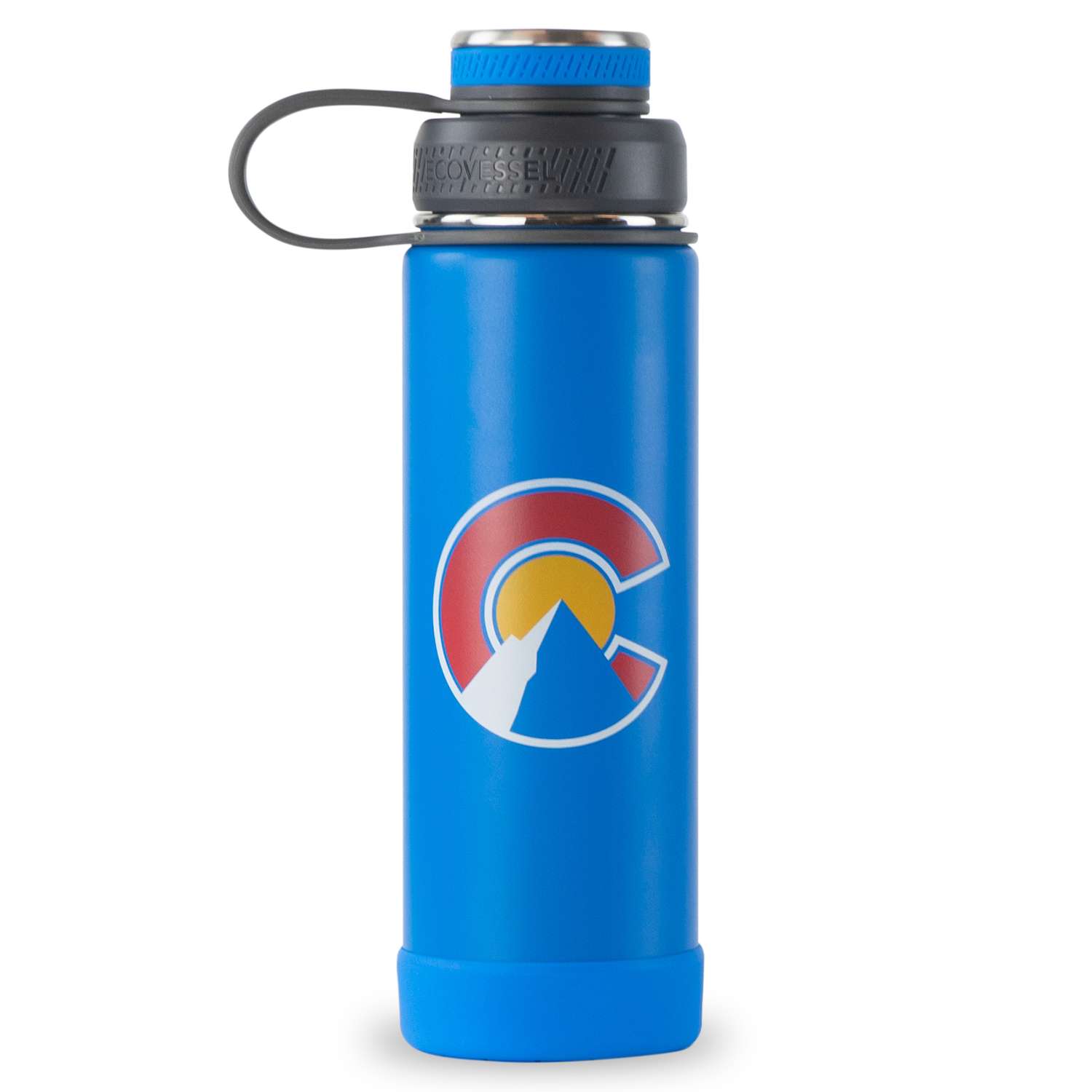EcoVessel Boulder 20 oz Colorada BPA Free Insulated Water Bottle W