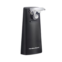 Hamilton Beach Black Electric Can Opener Magnetic Lid Holder