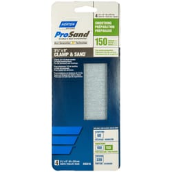 Norton ProSand 9 in. L X 3-2/3 W 150 Grit Aluminum Oxide Sanding Sheet 4 pk