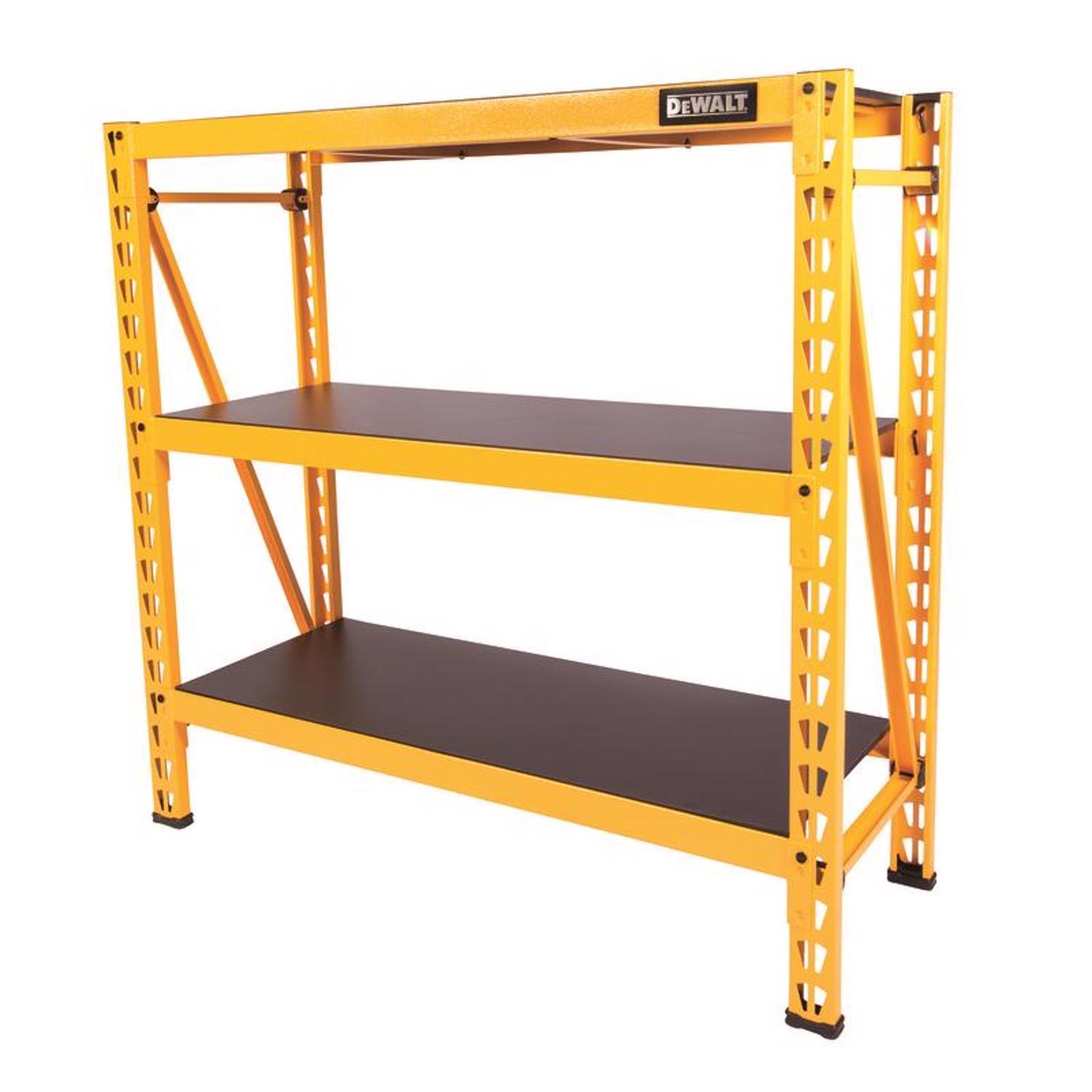 DeWalt 48 in. H X 50 in. W X 18 in. D Yellow Steel Storage Rack - Ace  Hardware