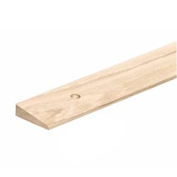 M-D Building Products 1.75 in. W X 72 in. L Unfinished Natural Hardwood Floor Reducer