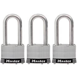 Master Lock 1-3/4 in. W Laminated Steel 4-Pin Cylinder Marine Padlock