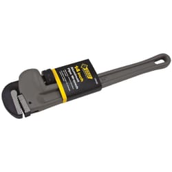Steel Grip Pipe Wrench 14 in. L 1 pc