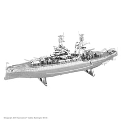 Fascinations Metal Earth USS Arizona 3D Model Kit Silver