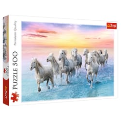 Trefl Galloping White Horses Jigsaw Puzzle Multicolored 500 pc