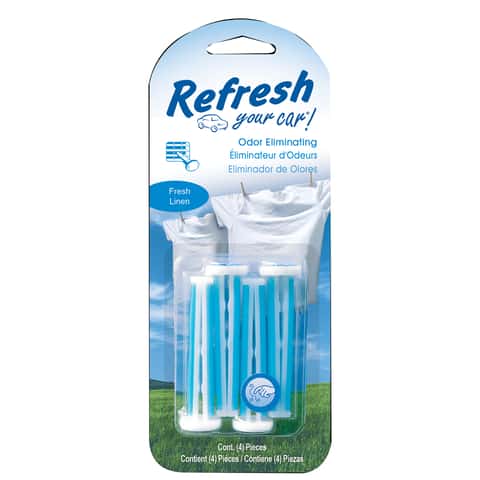 Refresh Your Car Odor Eliminator New Car Air Freshener 8oz