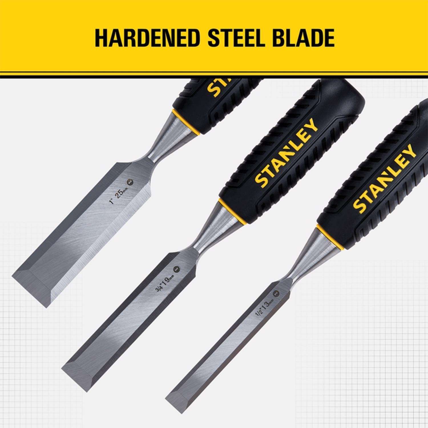 Stanley Wood Chisel Set (3-Piece) - Town Hardware & General Store