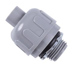 Halex 1/2 in. D PVC Connector For Liquid Tight 1 pk