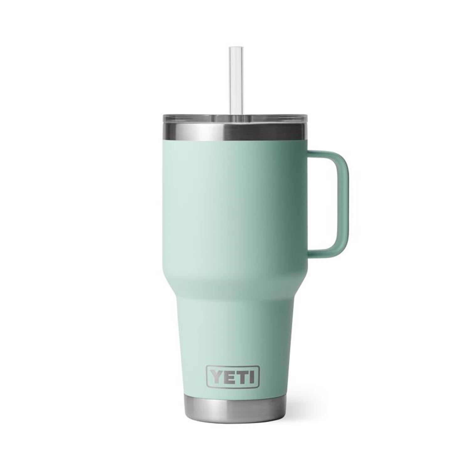 YETI Rambler 35 oz Seafoam BPA Free Straw Mug Uae Electronic uaeelectronic.com