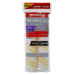 Wooster Jumbo-Koter Woven 6-1/2 in. W X 3/16 in. Paint Roller Cover 2 pk