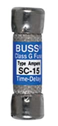 Bussmann 15 amps Midget Fuse 2 pk