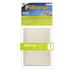 Filtrete 16 in. W X 25 in. H X 1 in. D 7 MERV Pleated Air Filter 1 pk