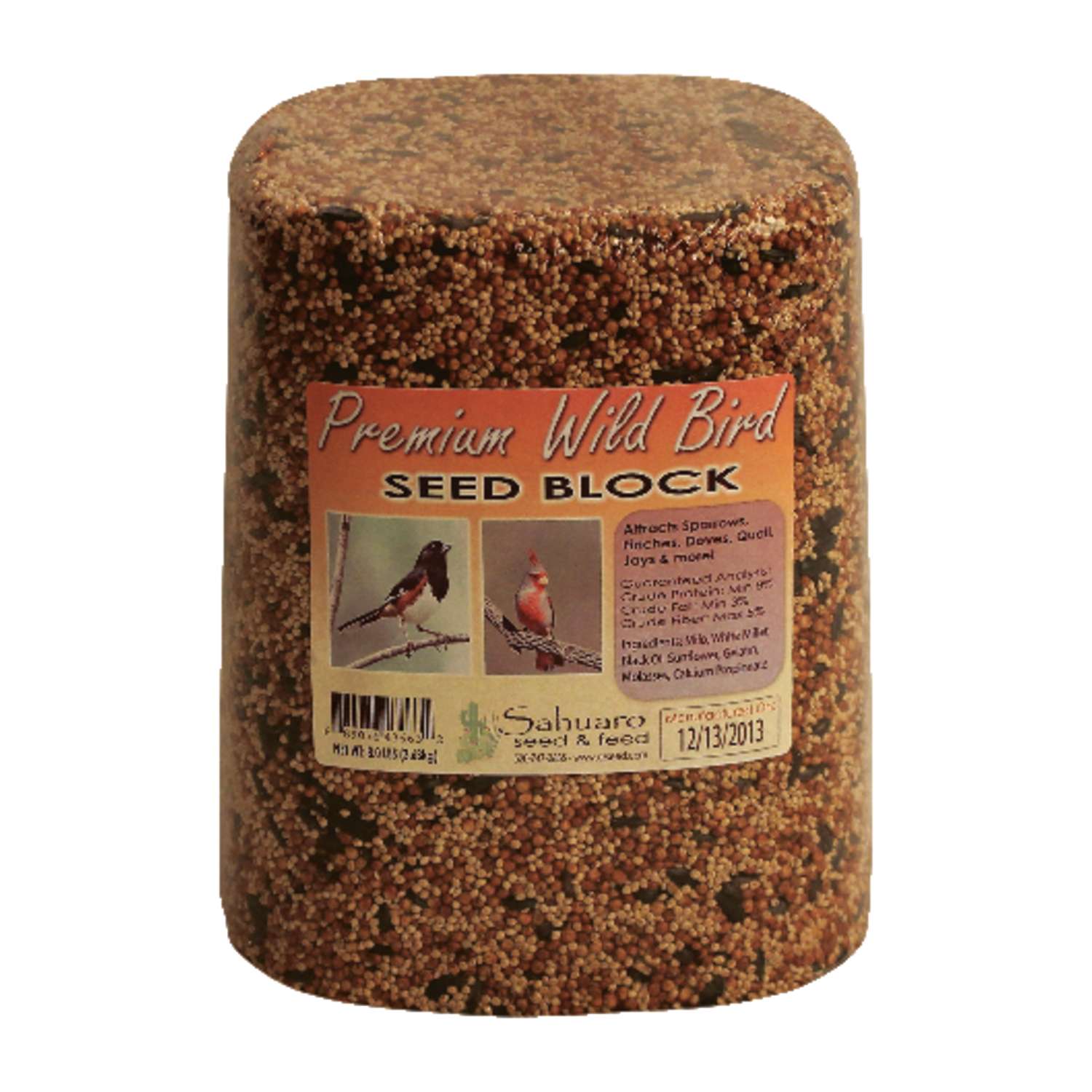Sahuaro Seed Assorted Species Millet Bird Food Block 8 lb Ace Hardware