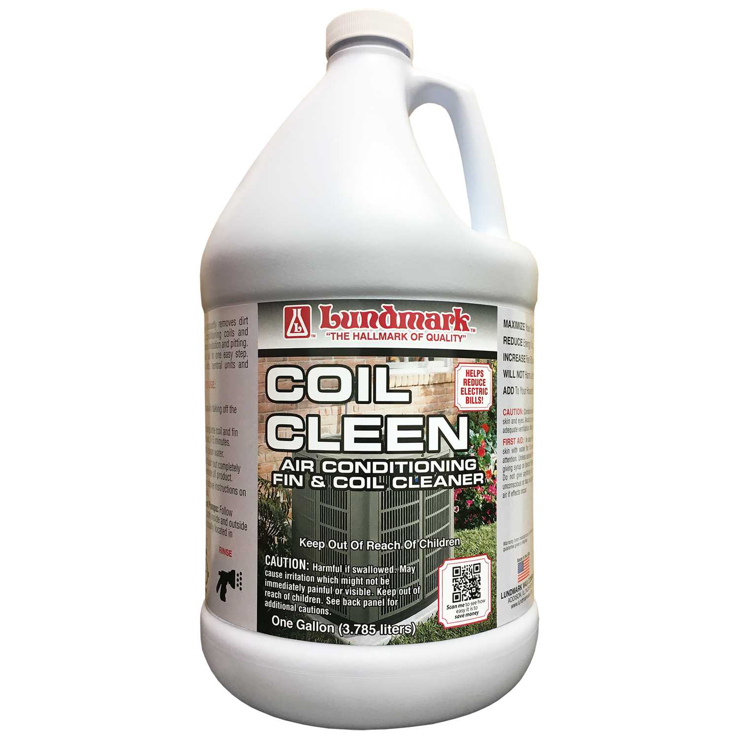 Lundmark Coil Cleen Air Conditioner Fin Cleaner 1 gal. Liquid Ace
