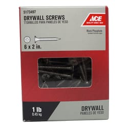Ace No. 6 wire X 2 in. L Phillips Drywall Screws 1 lb 189 pk