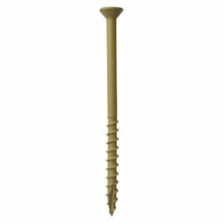 Grip-Rite PrimeGuard Plus 2-1/2 in. L Tan Star Bugle Head Deck Screws 5 lb 435 pk