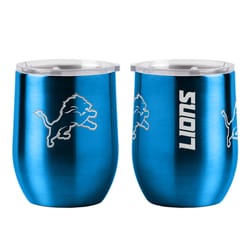 Boelter Brands Ultra 16 oz NFL Lions Blue Tumbler with Lid