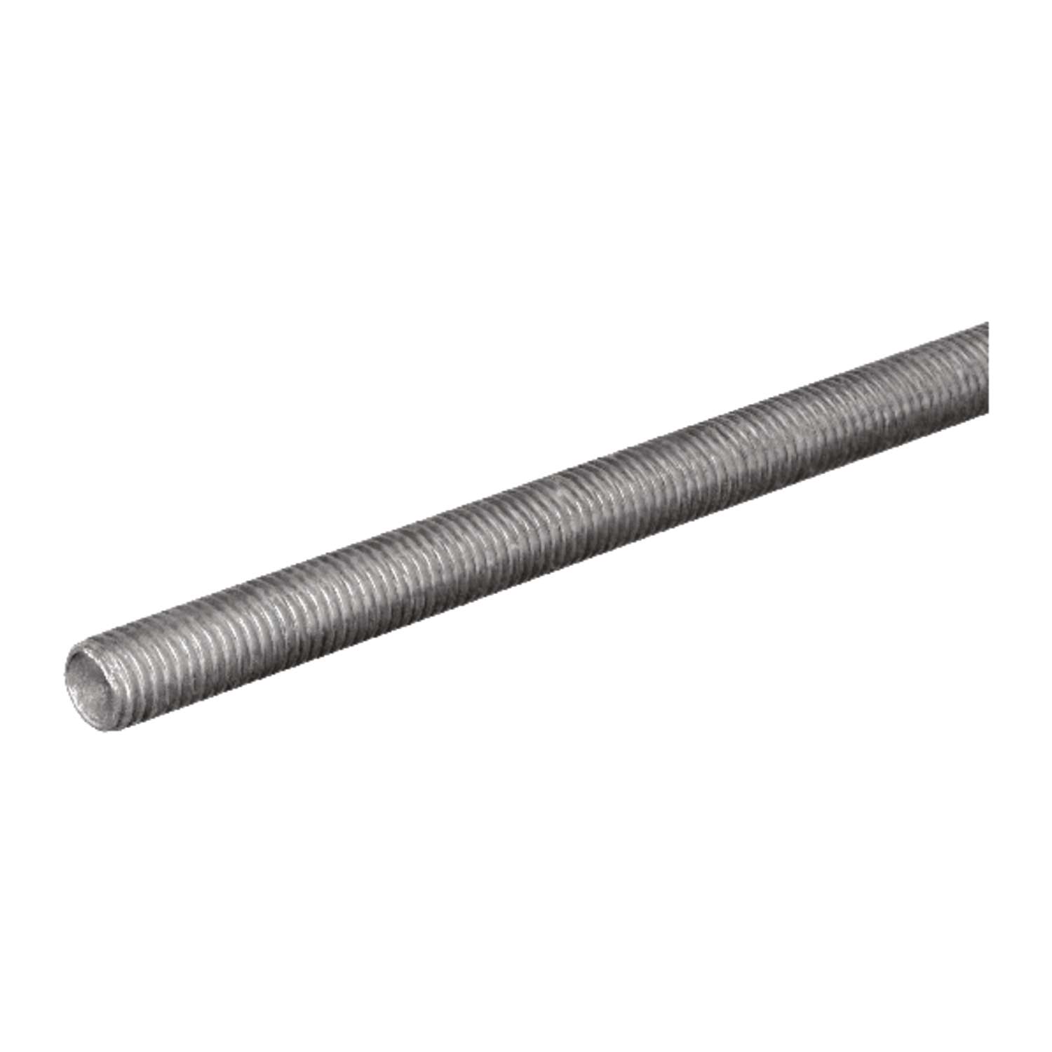 Boltmaster 6-32 in. D X 12 in. L Steel Threaded Rod