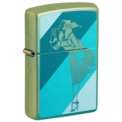 Zippo Teal Windy Lighter 2 oz 1 pk