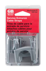 Gardner Bender 1 in. W Plastic Insulated Service Entrance Cable Strap 4 pk