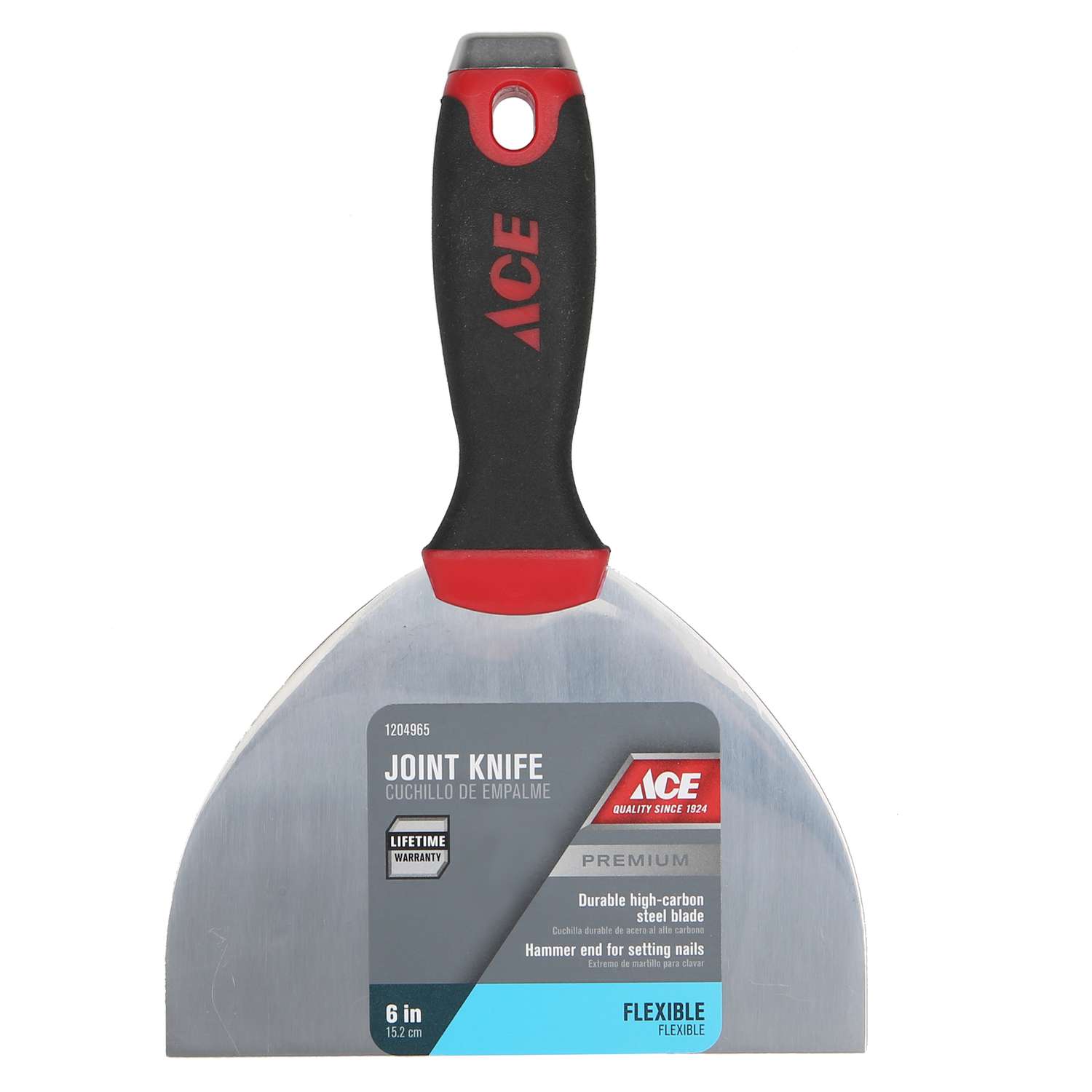 Ace 6 in. W HighCarbon Steel Flexible Joint Knife Ace Hardware