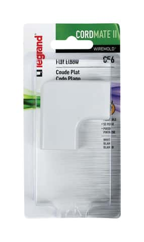 Legrand CordMate Electrical Elbow 1 pk - Ace Hardware