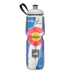Polar Bottle 24 oz Double Wall Insulation Colorado Flag BPA Free Water Bottle