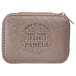 History & Heraldry Never Let Anyone Dull Your Sparkle Pamela Travel Jewellery Box 1 pk